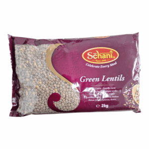 Schani green lentils 2kgx6