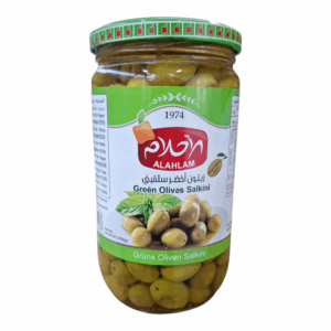 Al Ahlam grüne Oliven Salkini 500gx12